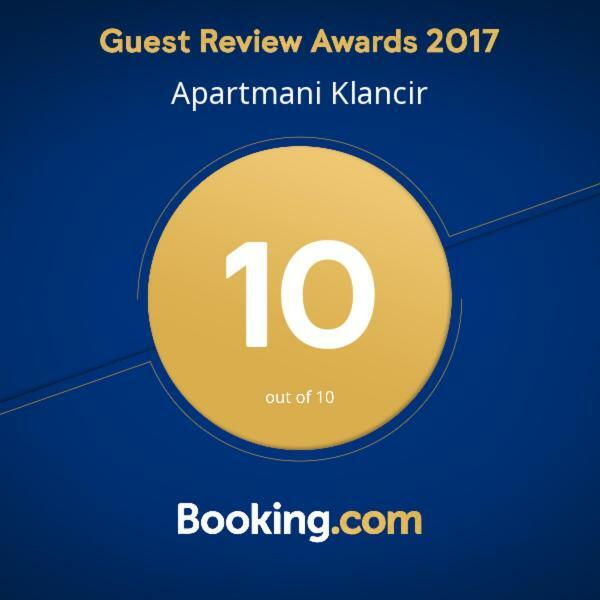 Apartmani Klancir Новаля Екстериор снимка